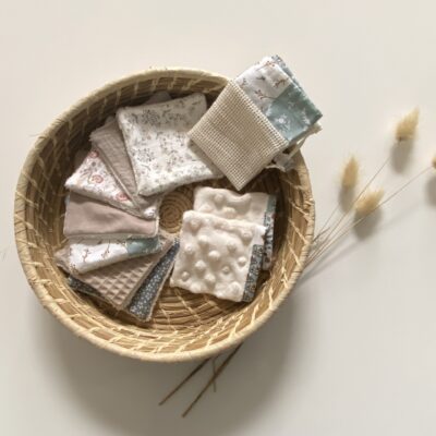 Lingettes & mini gants démaquillants (Filets de lavage)