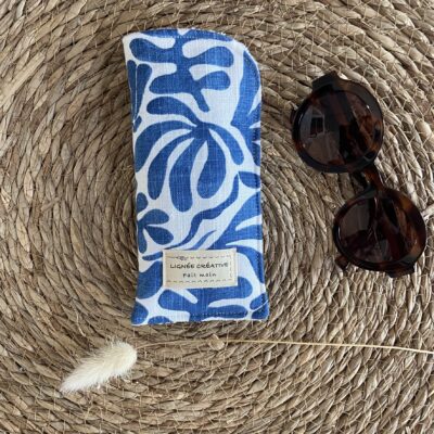 Etui lunettes matisse bleu